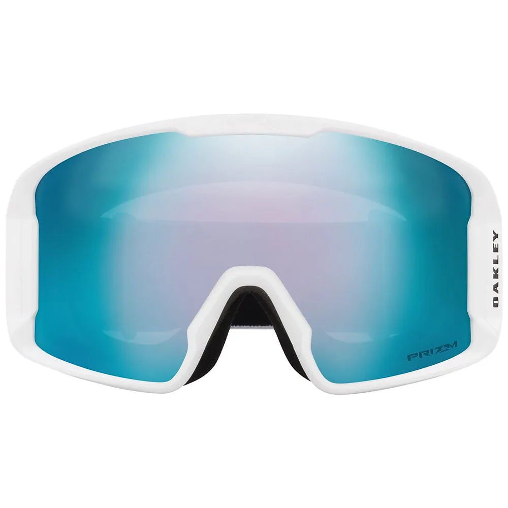 Oakley Line Miner L Snow Goggles - Matt White Prizm Sapphire Lens