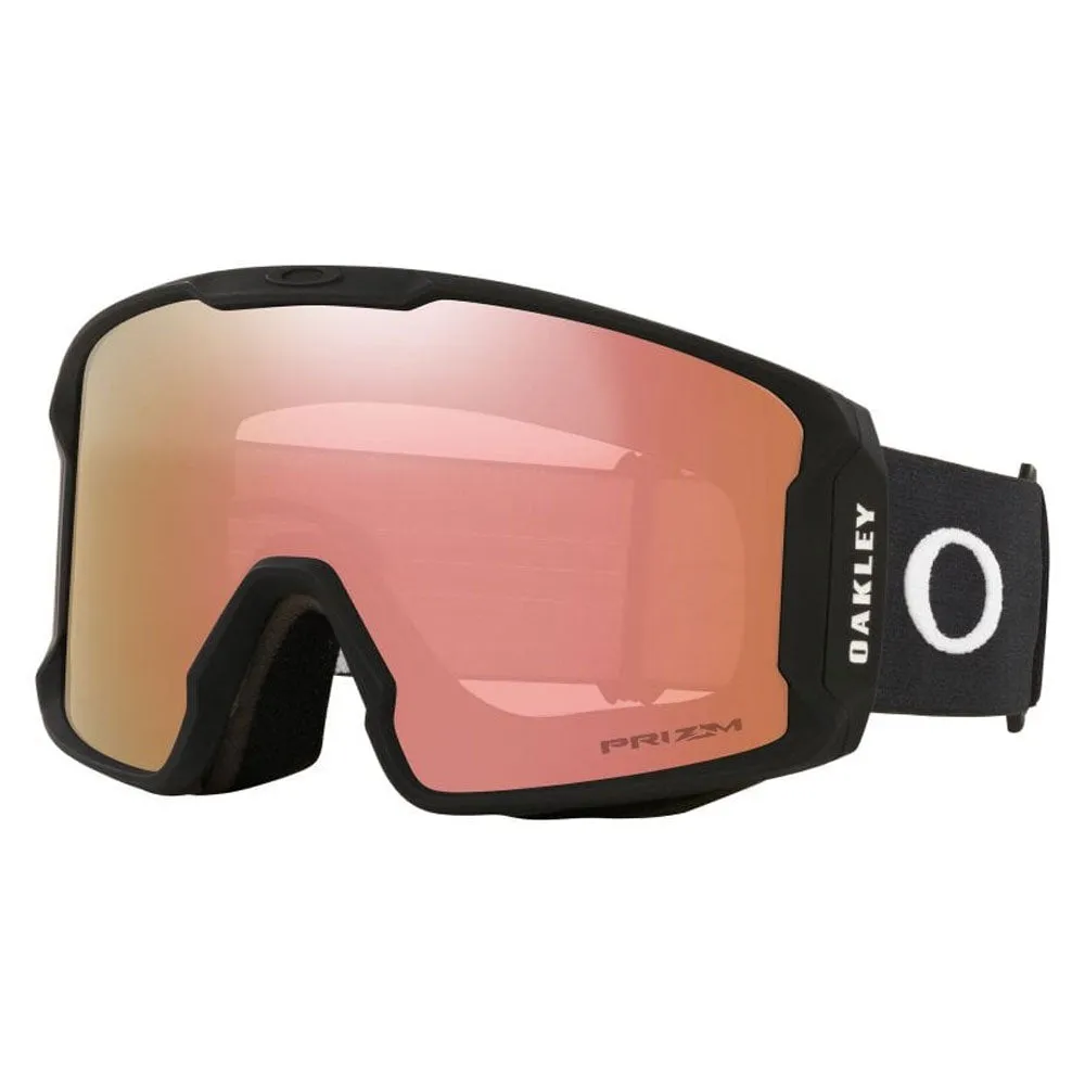 Oakley Line Miner L Snow Goggles - MBlk With Prizm Rose Lens