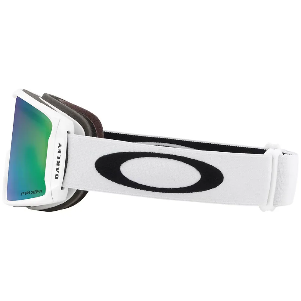 Oakley Line Miner M Snow Goggles - MWhite With Prizm Jade Lens