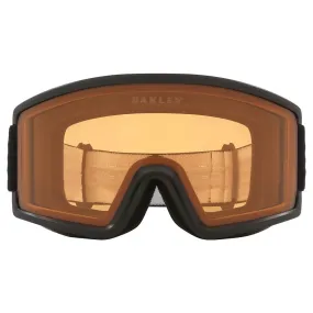 Oakley Target Line L Snow Goggles - Black With Persimmon Lens