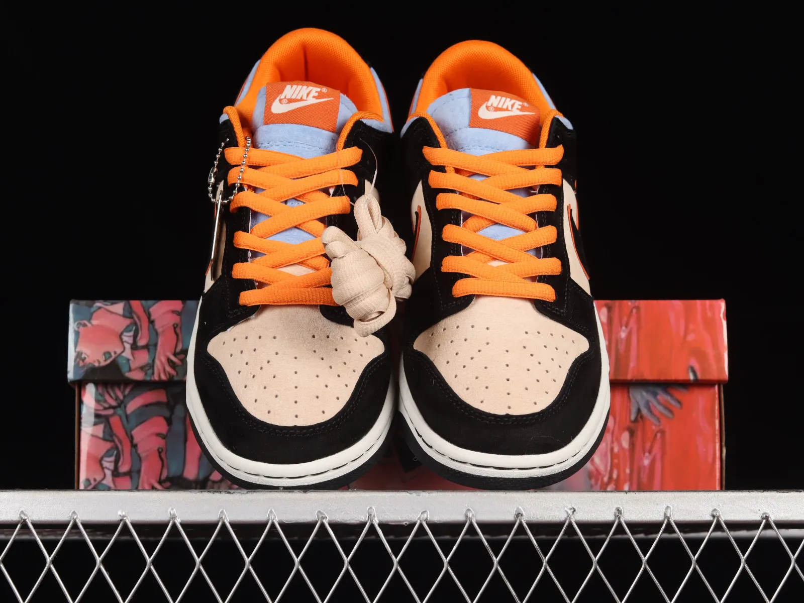 Otomo Katsuhiro x Nike SB Dunk Low Steamboy OST Beige Orange Blue Black LF0039-027