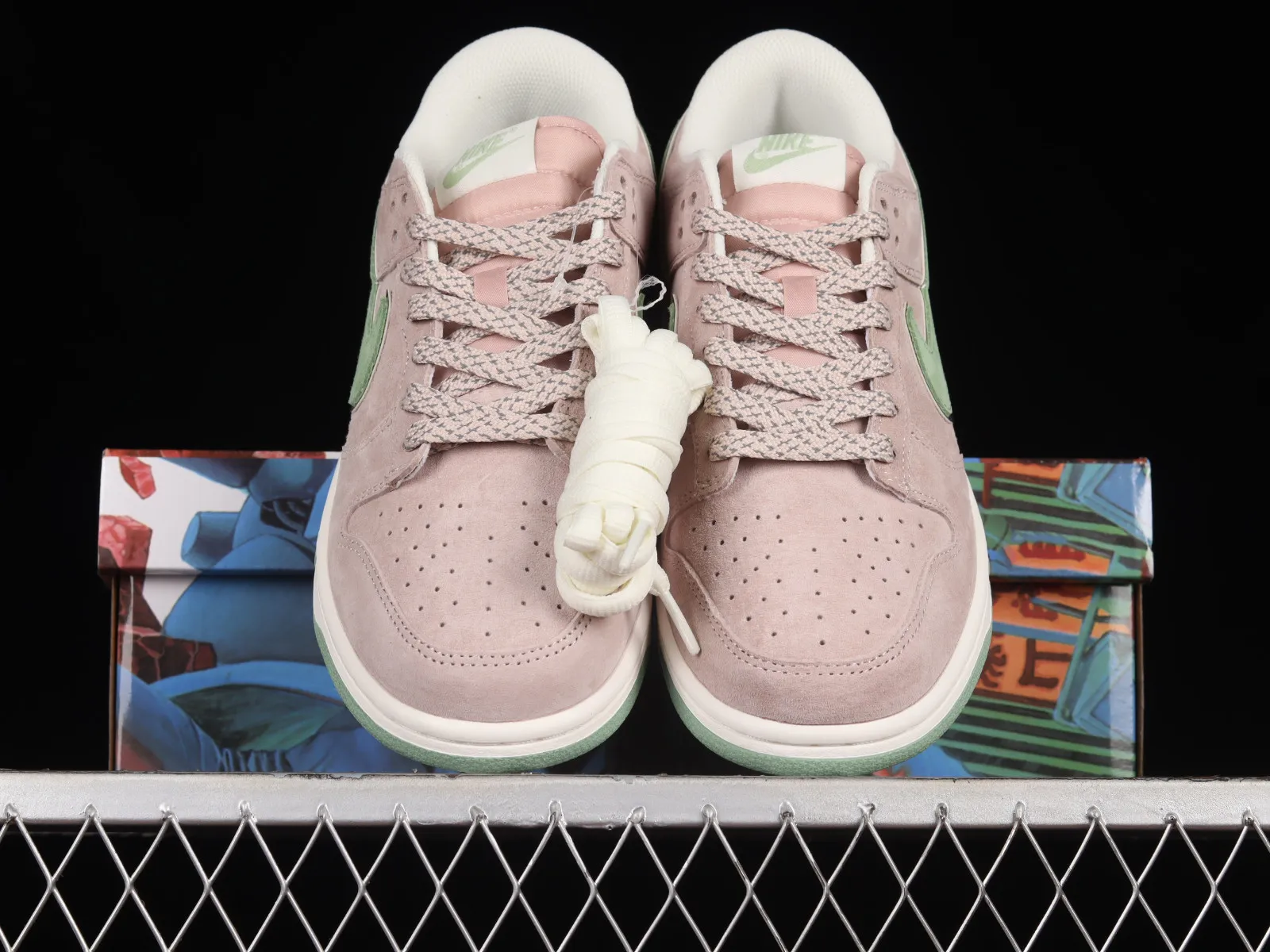 Otomo Katsuhiro x Nike SB Dunk Low Steamboy OST Pink Green White ST1391-207