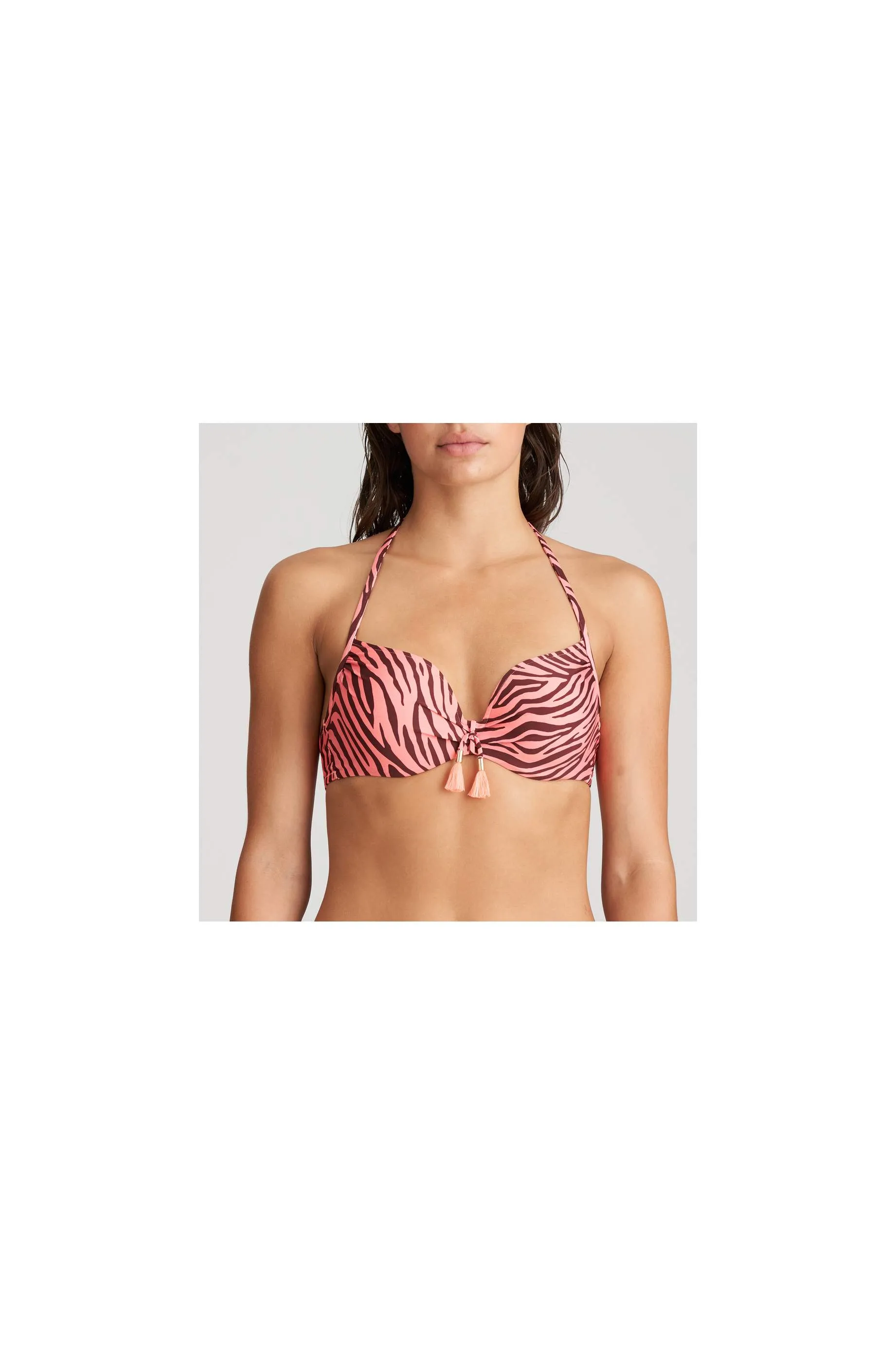 Padded Animal print Bikini- Unas1 with Discounts- Bikini padded-  Berlin