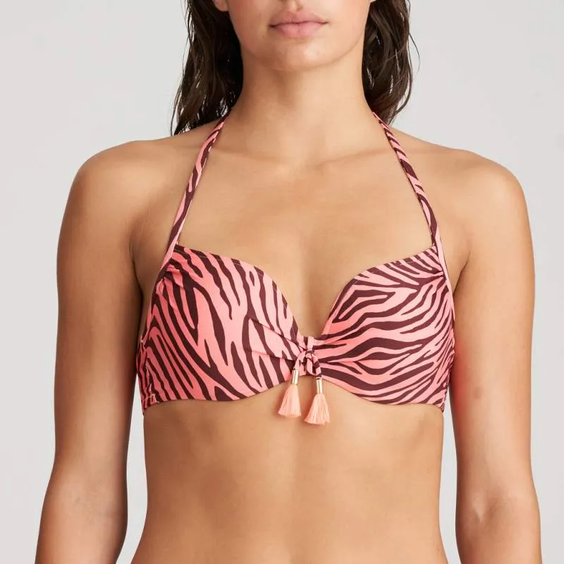 Padded Animal print Bikini- Unas1 with Discounts- Bikini padded-  Berlin