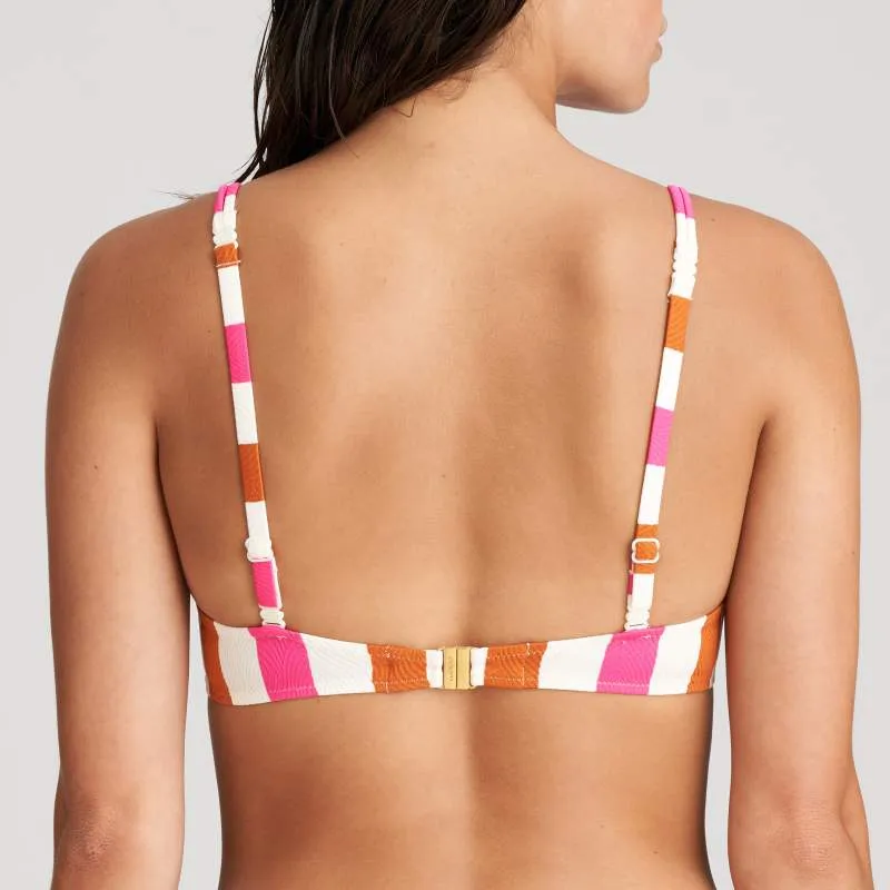 Padded Striped Bikini- Unas1 with Discounts- Bikini padded-  Berlin