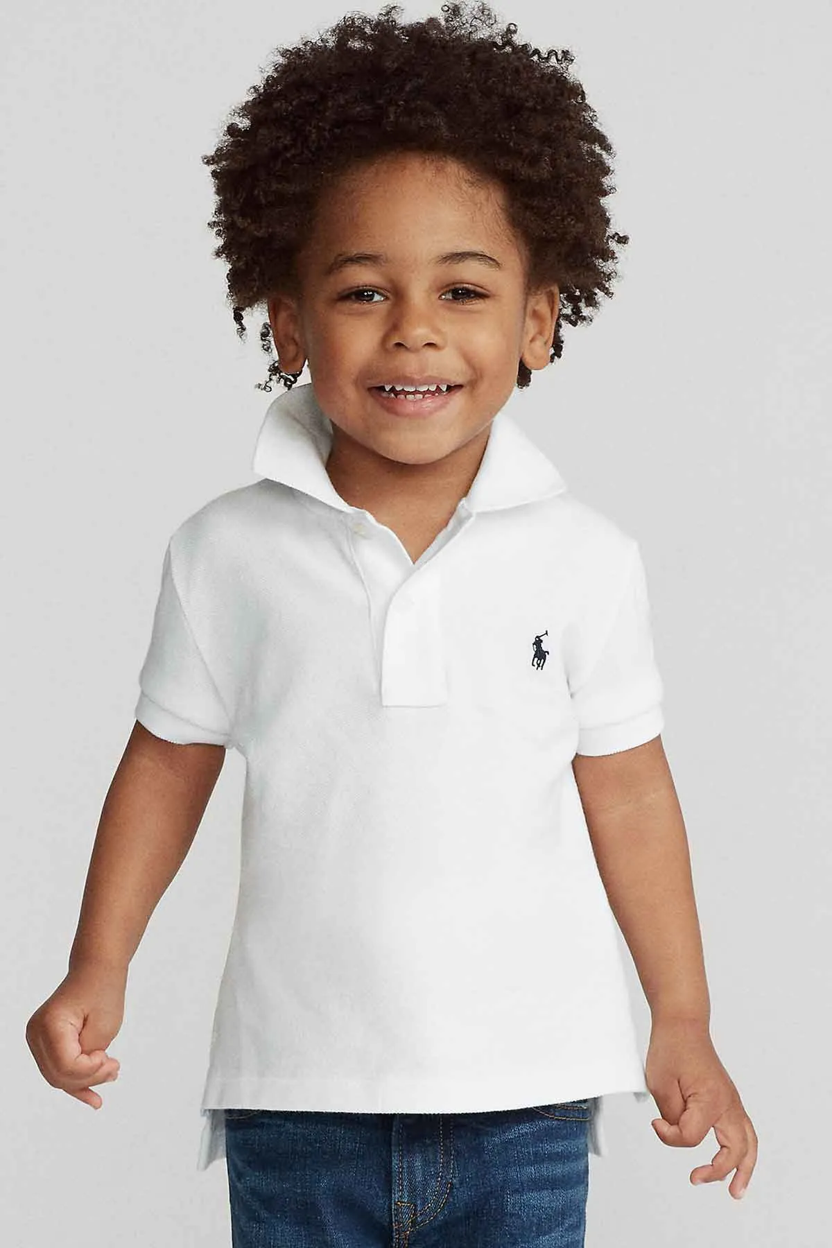 Polo Ralph Lauren 5-7 Ya Erkek ocuk Polo Yaka T-shirt