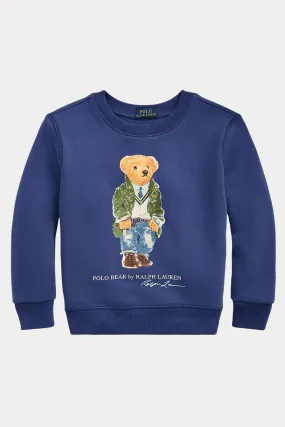 Polo Ralph Lauren Kids 2-6 Ya Unisex ocuk Polo Bear Sweatshirt