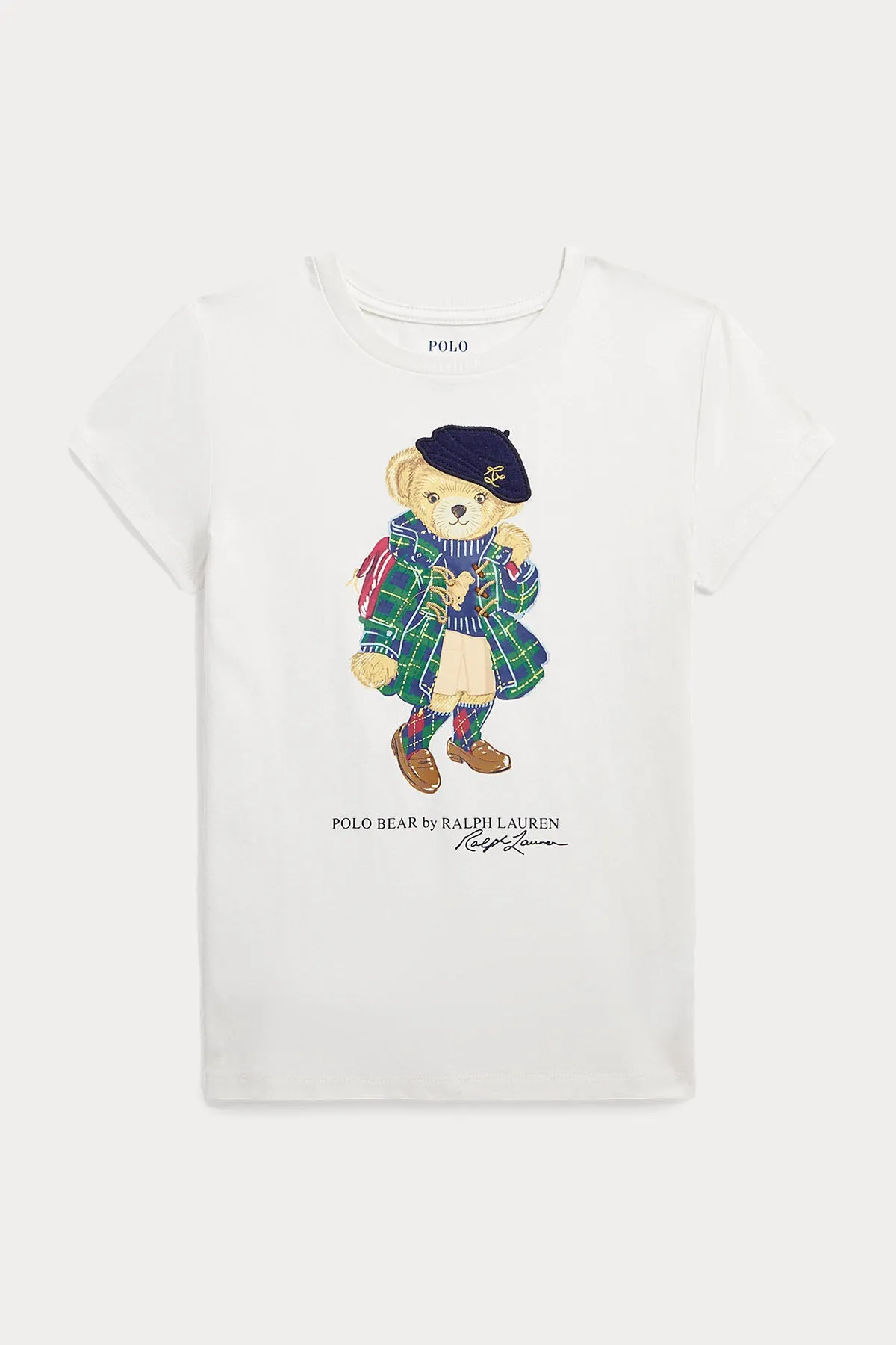 Polo Ralph Lauren Kids 5-6 Ya Kz ocuk Polo Bear T-shirt