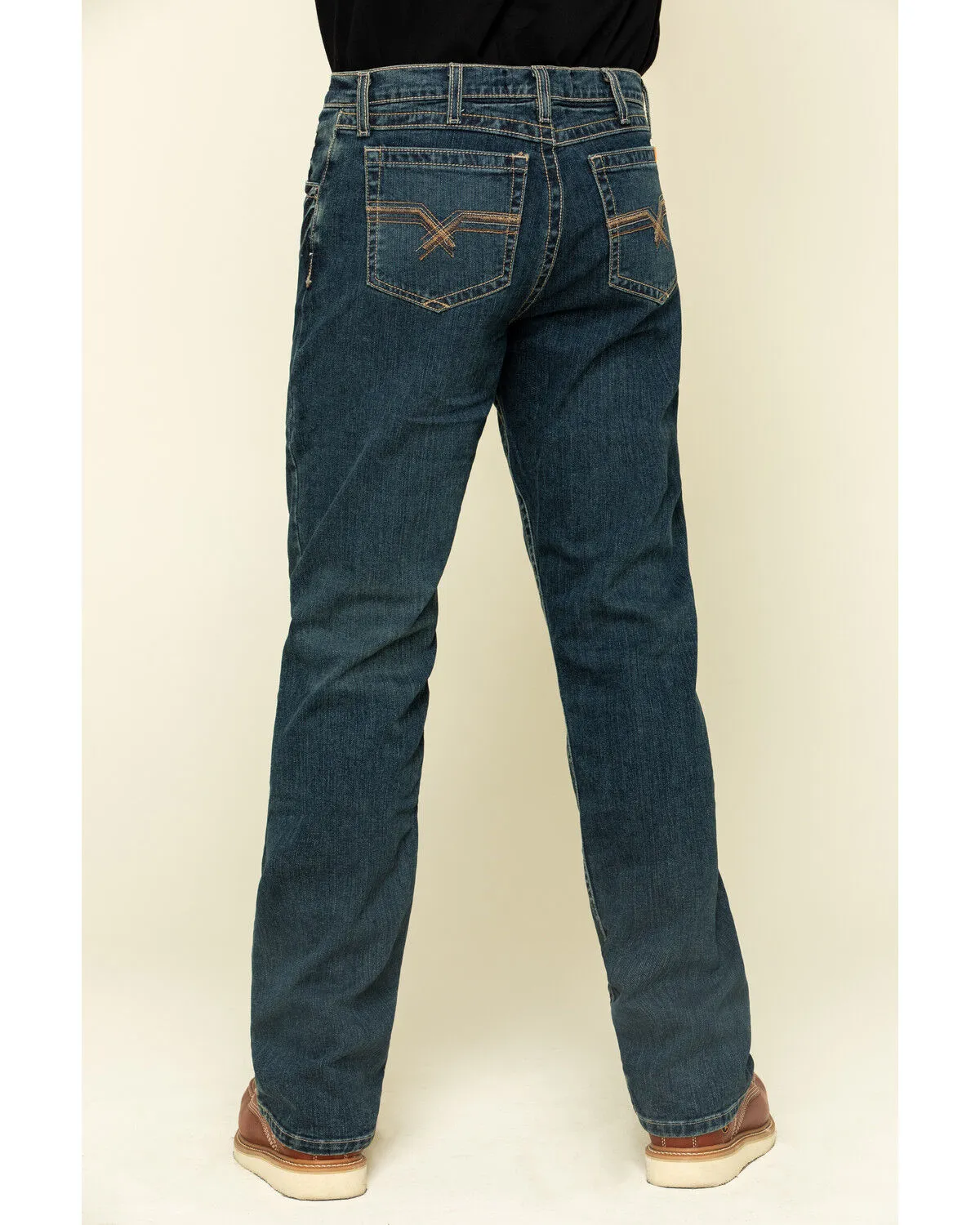 Product Name:  Wrangler 20X Men's FR Advanced Comfort Dark Vintage Boot Work Jeans