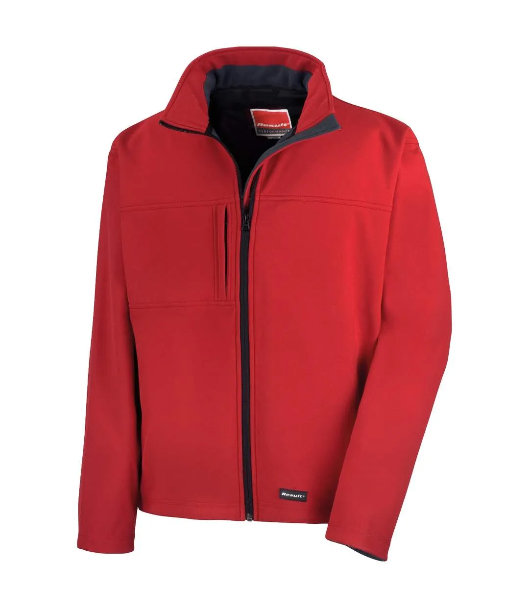 Result Mens Softshell Premium 3 Layer Performance Jacket (Waterproof, Windproof & Breathable) (Red) - UTBC2046