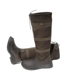 Rhinegold Elite Skye Waterproof Country Boot - Waxy Brown