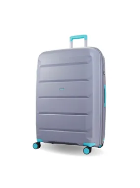 Rock TR-0239-GAQ Tulum Grey Suitcase | Holiday Shop | George at ASDA