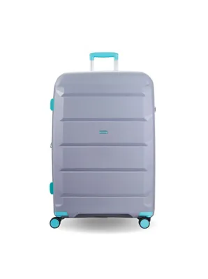 Rock TR-0239-GAQ Tulum Grey Suitcase | Holiday Shop | George at ASDA