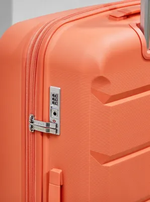 Rock TR-0239-PCH Tulum Peach Suitcase | Holiday Shop | George at ASDA