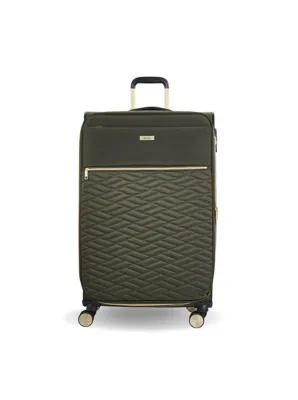 Rock TR-0252-KHA Sloane Khaki Suitcase | Holiday Shop | George at ASDA