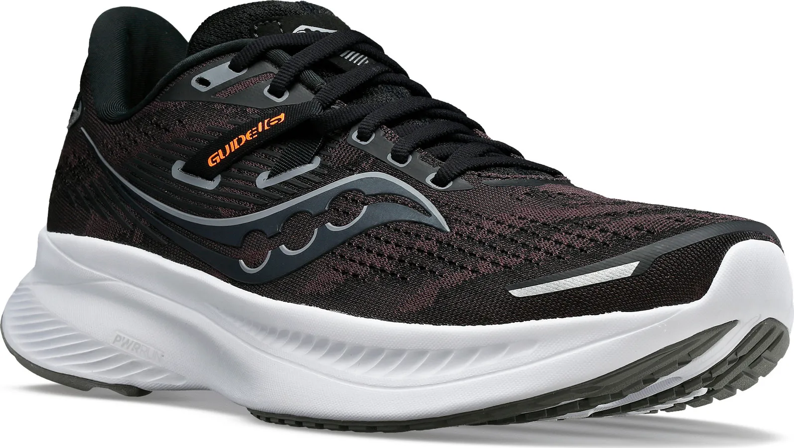 Saucony Men's Guide 16 Black/White | Buy Saucony Men's Guide 16 Black/White here | Outnorth