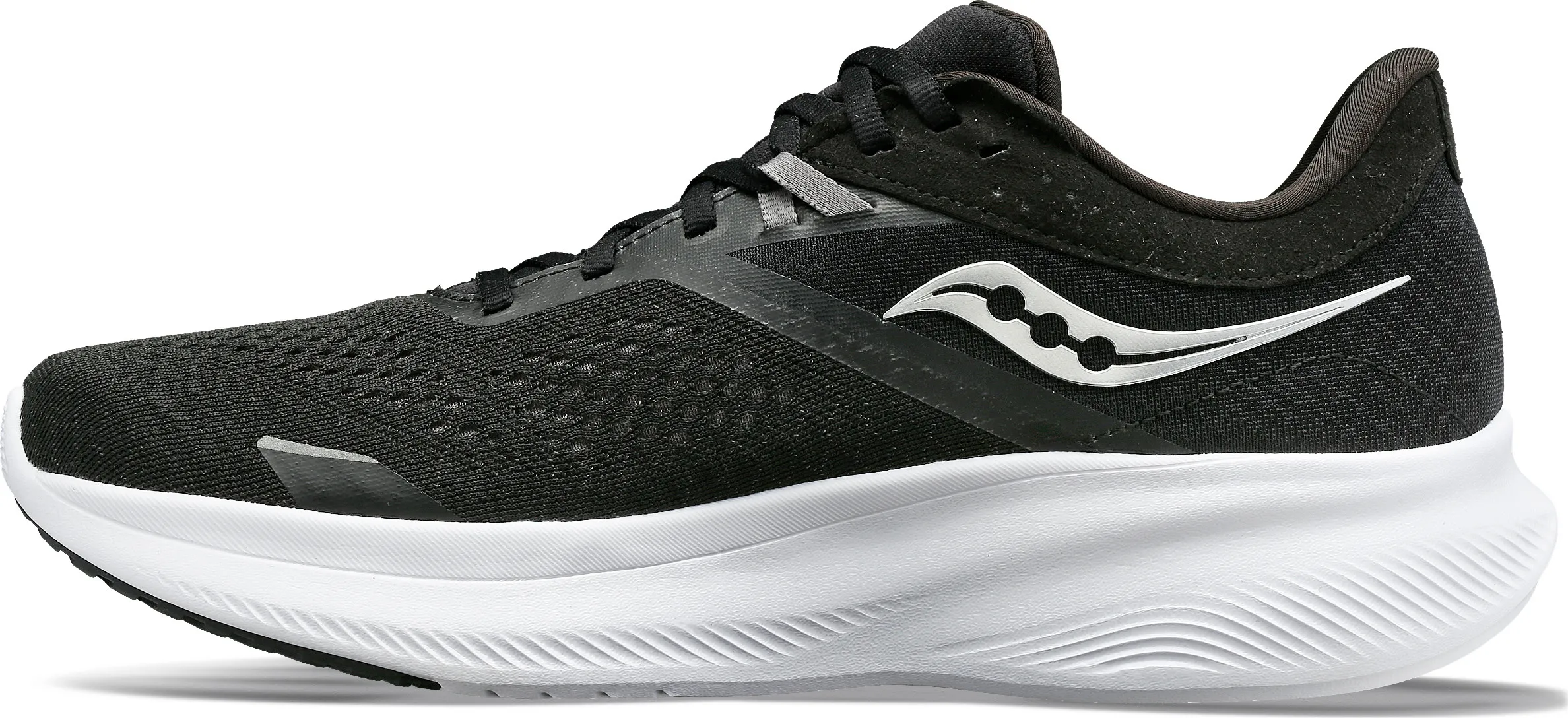 Saucony Men's Ride 16 Black/White | Buy Saucony Men's Ride 16 Black/White here | Outnorth