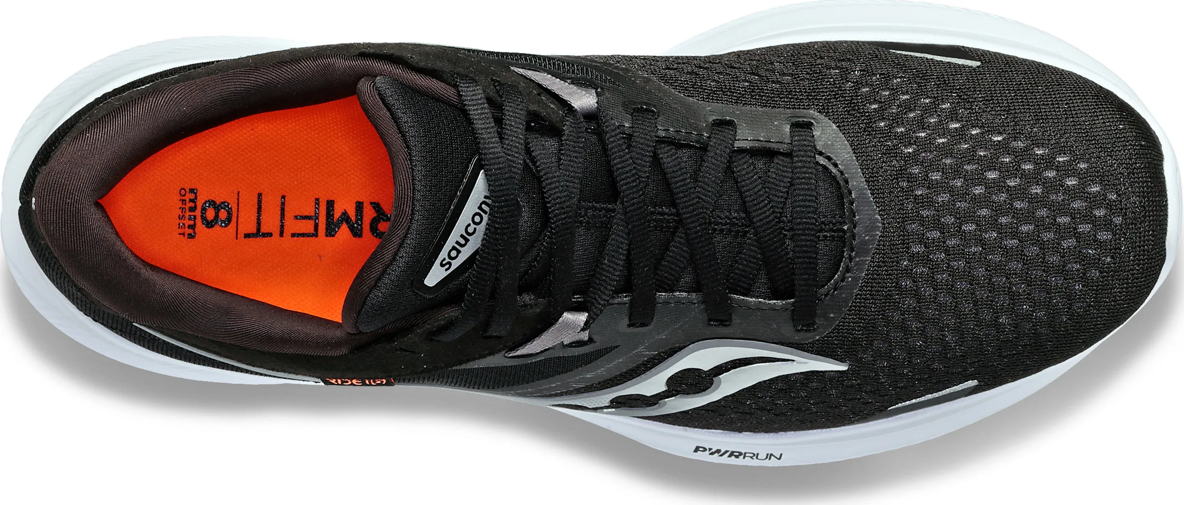 Saucony Men's Ride 16 Black/White | Buy Saucony Men's Ride 16 Black/White here | Outnorth