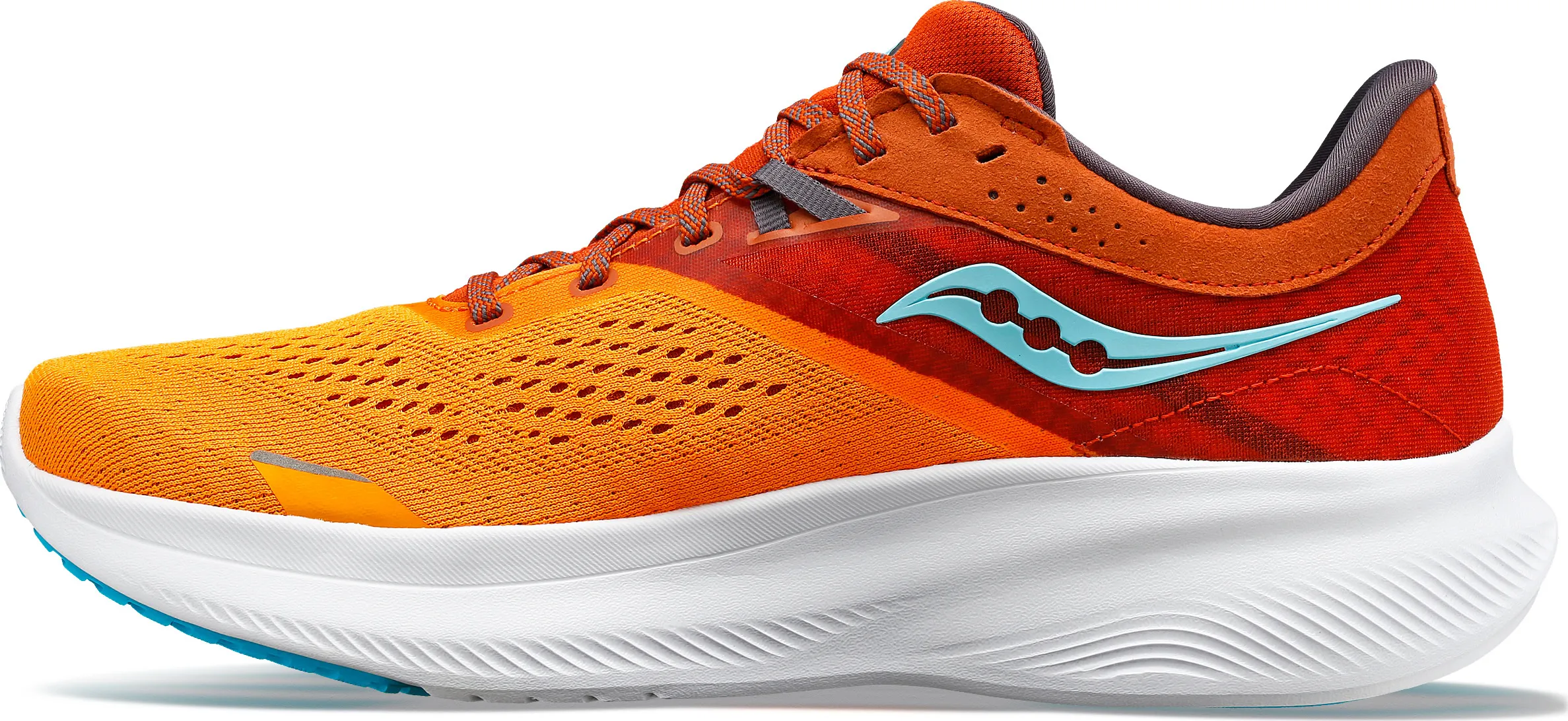 Saucony Men's Ride 16 Marigold/Lava | Buy Saucony Men's Ride 16 Marigold/Lava here | Outnorth