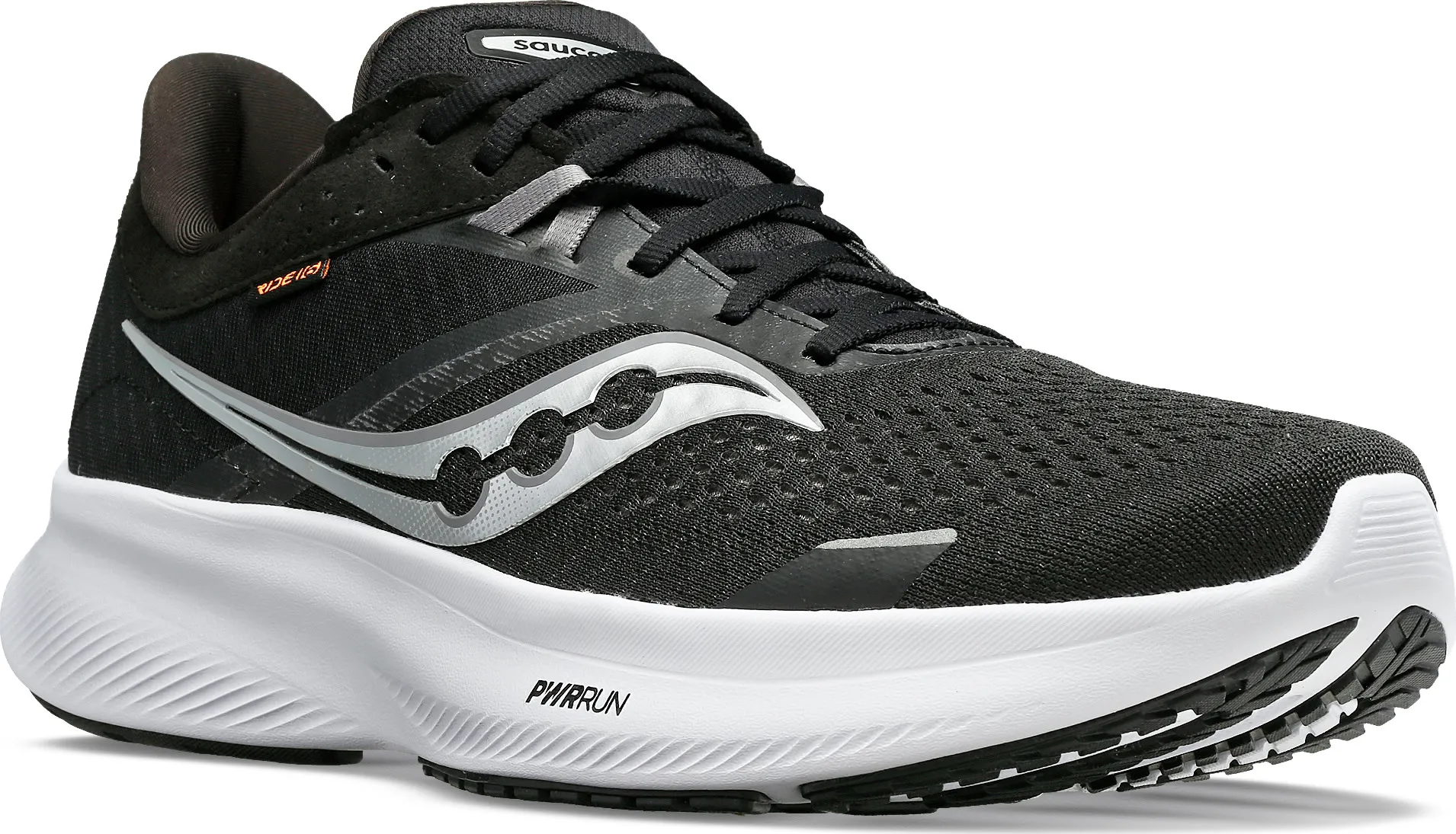 Saucony Men's Ride 16 Wide Black/White | Buy Saucony Men's Ride 16 Wide Black/White here | Outnorth