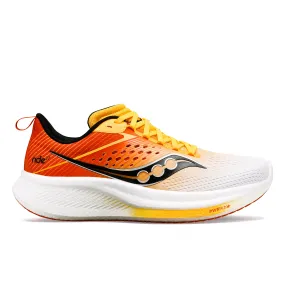 Saucony Men's Ride 17 White/Vizigold | Buy Saucony Men's Ride 17 White/Vizigold here | Outnorth