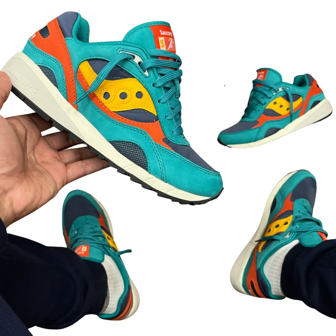 Saucony Originals SHADOW 6000 Men’s -TEAL/BLUE