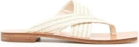 Senso Gretel II low-block sandals Neutrals