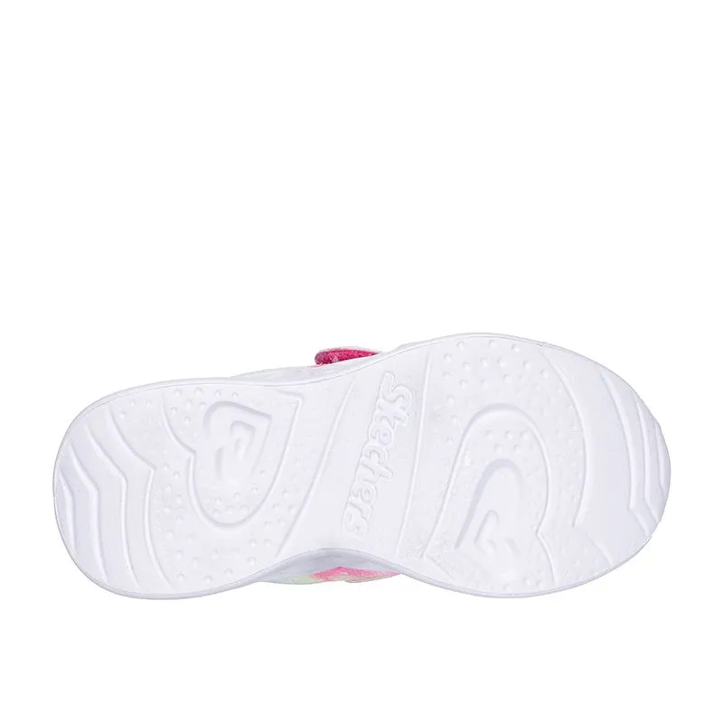 Skechers Kids' Heart Lights - Lovin Reflection Infant Trainers Pink / Turquoise - SS24