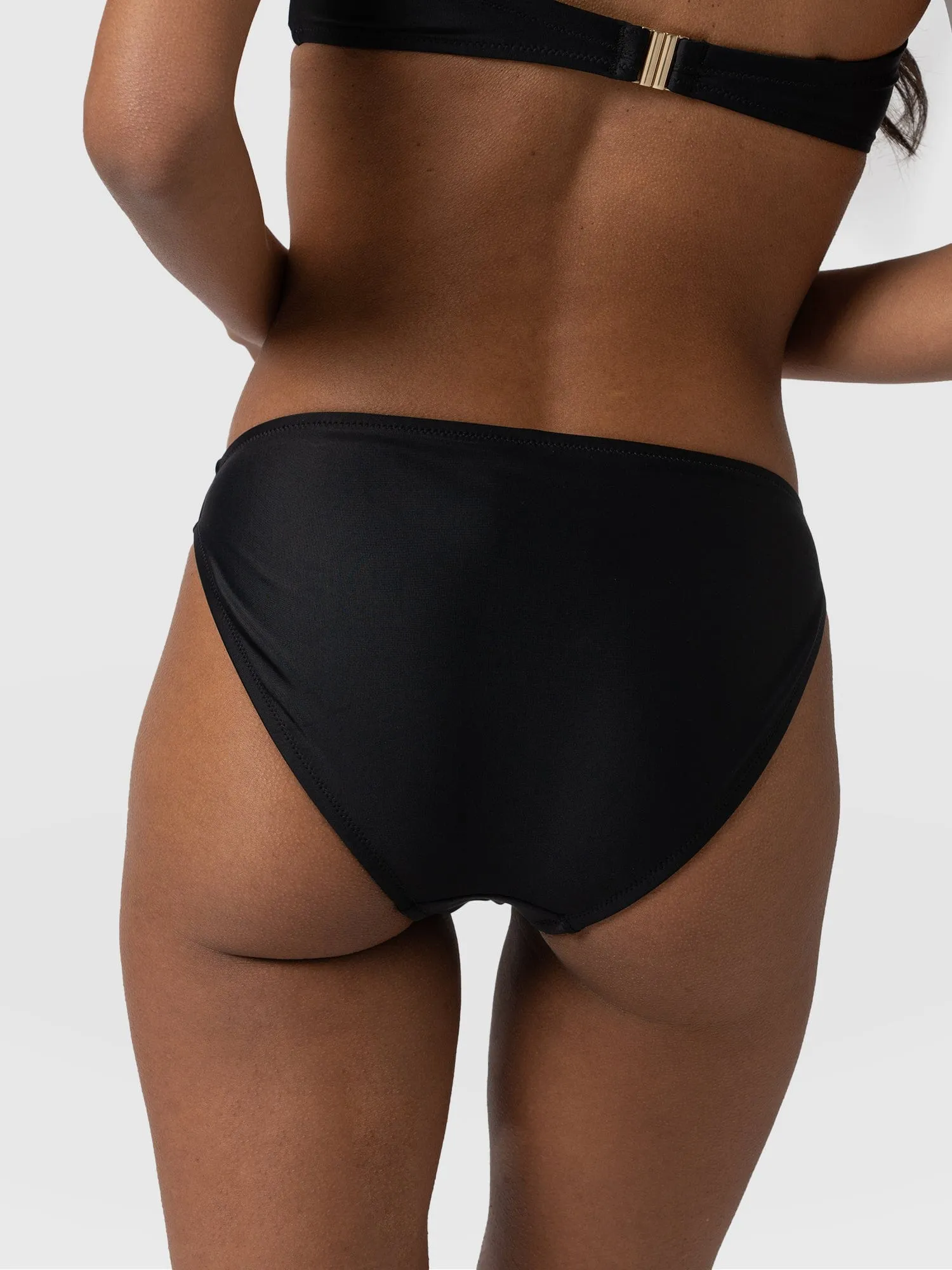 Skye Hipster Bikini Bottom - Black