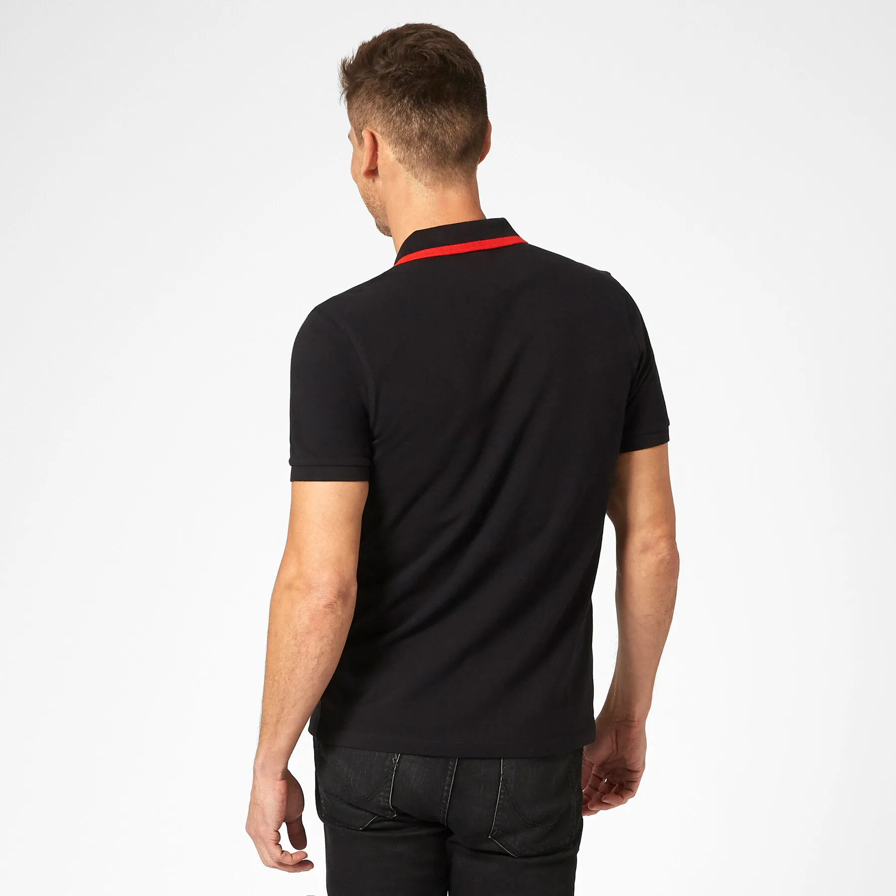 Small Logo Pique Polo Shirt