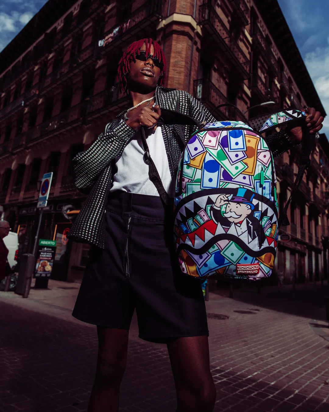 Sprayground - Monopoly Wall Street Backpack