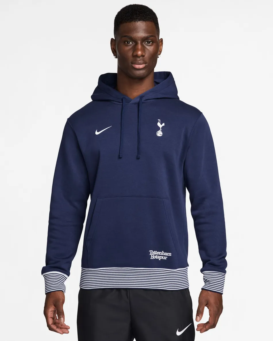 Spurs Nike Mens Navy Crest Hoodie 2024/25