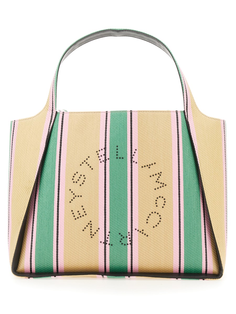 STELLA McCARTNEY      BORSA TOTE CON LOGO