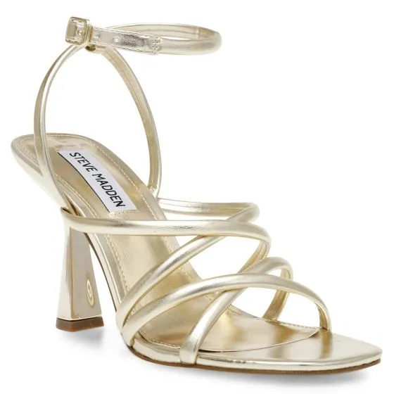 Steve Madden W At-Last Gold Sandals