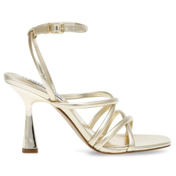 Steve Madden W At-Last Gold Sandals