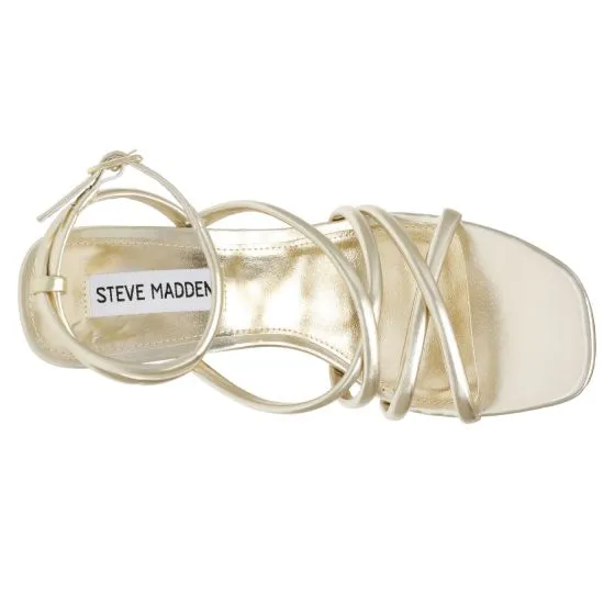 Steve Madden W At-Last Gold Sandals