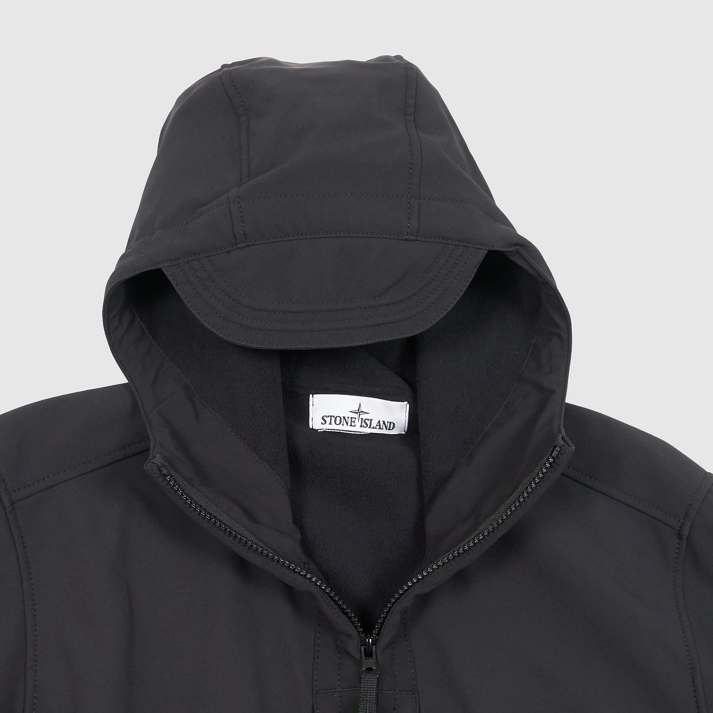 Stone Island Hooded Light Softshell Jacket