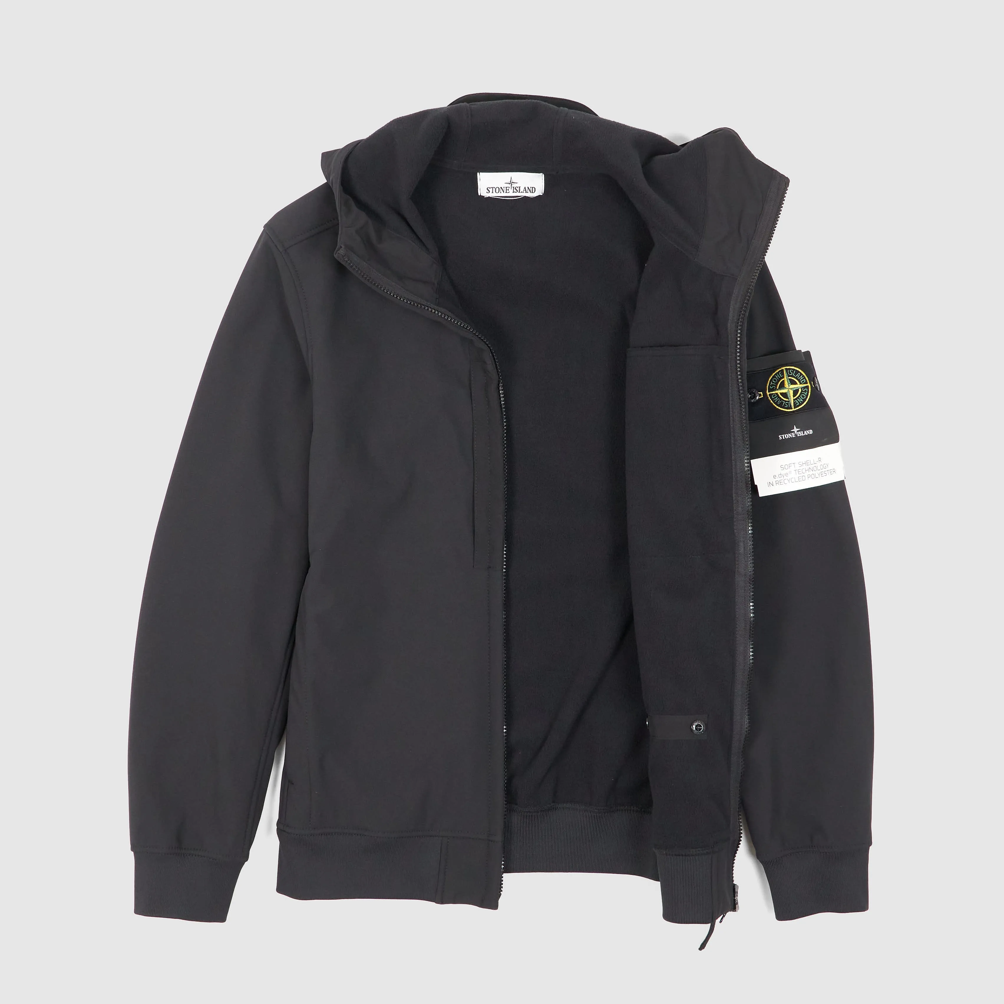 Stone Island Hooded Light Softshell Jacket