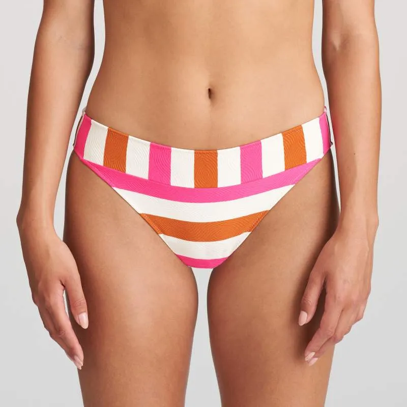 Striped bikini brief- Unas1 with Discounts- Bikini Striped-      Berlin