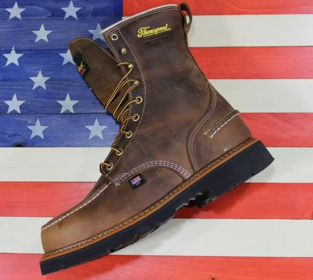 Thorogood American Heritage 8" Waterproof Steel Toe Boot...