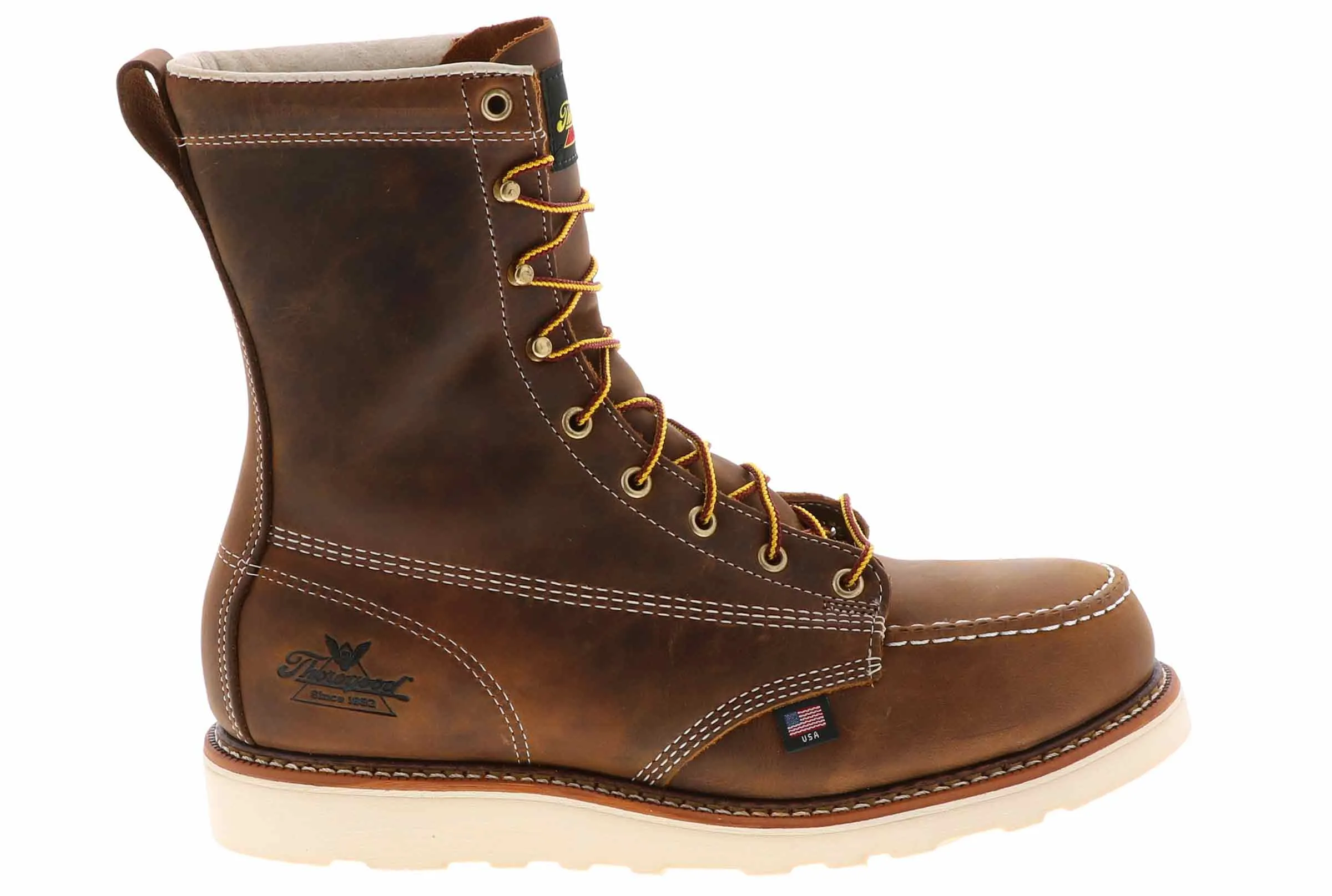 Thorogood American Heritage Men's Wide-Width Steel Toe Work Boot