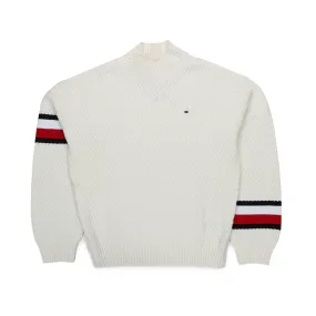 Tommy Hilfiger Cream Pullover For Boy And Teen