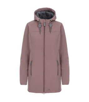 Trespass Womens/Ladies Kristen Longer Length Hooded Waterproof Jacket (Dusty Heather) - UTTP4195