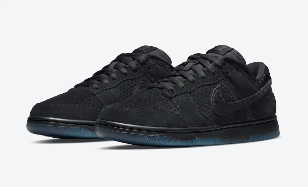 Undefeated x Nike SB Dunk Low SP 5 On It Black DO9329-001