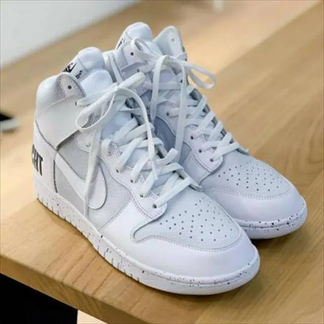 Undercover x nike dunk high 1985 chaos white