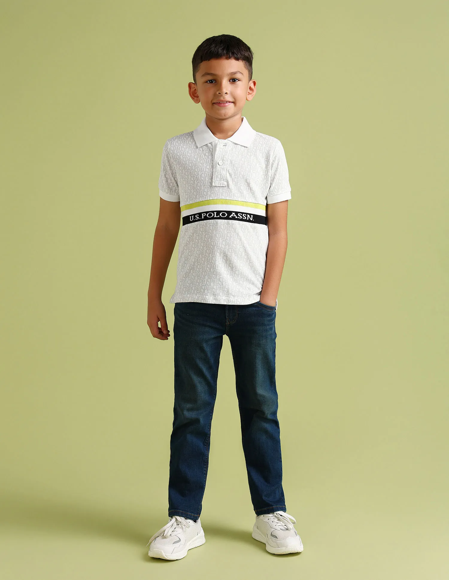 U.S. Polo Assn. Kids Boys Regular Fit Polo Shirt