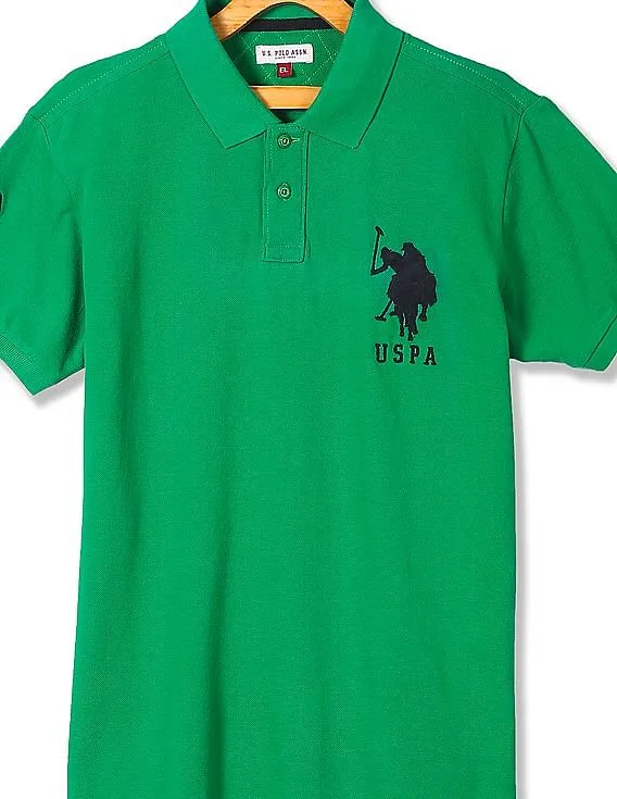 U.S. Polo Assn. Kids Boys Solid Pique Polo Shirt