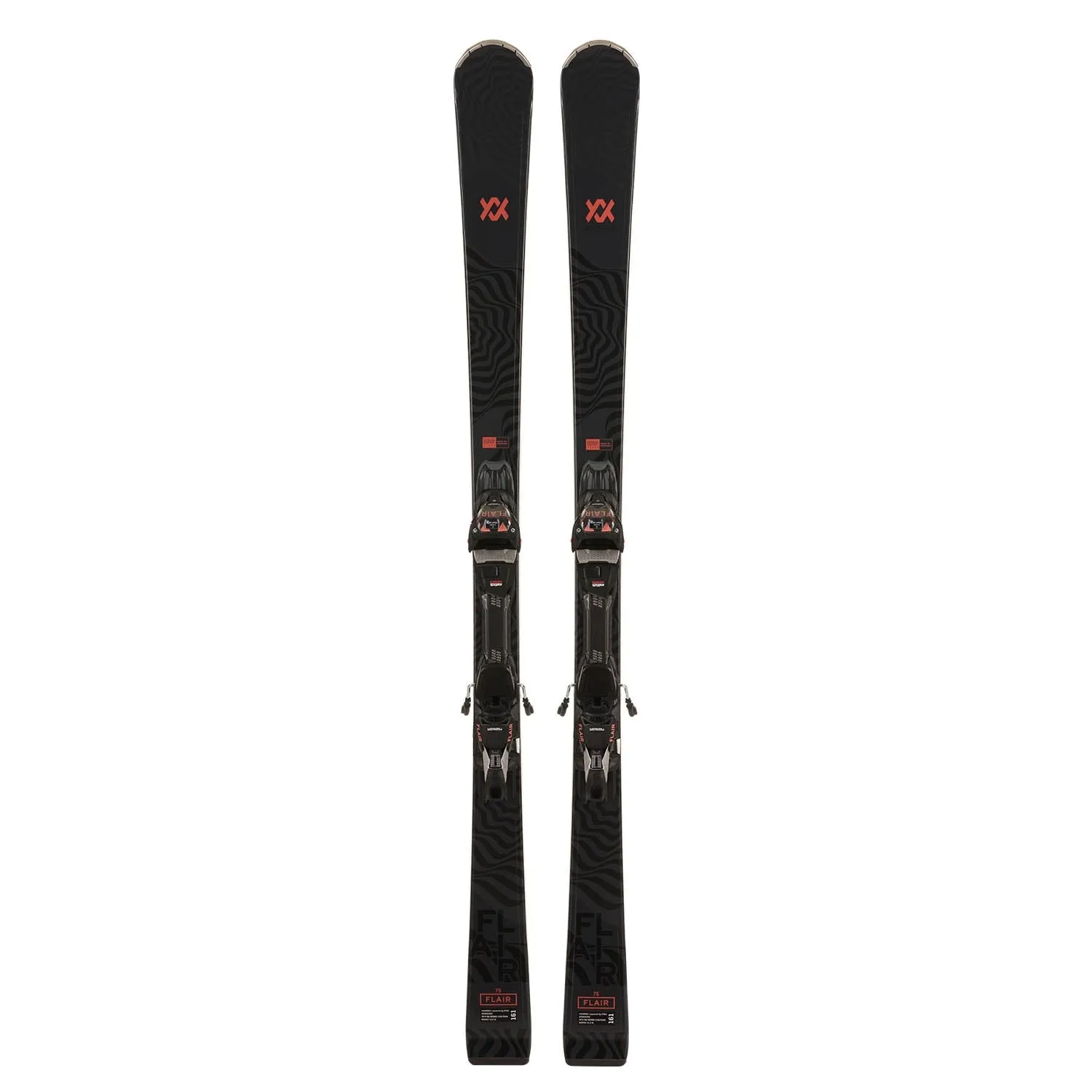 Volkl Flair 75 Skis & VMotion 11 Bindings 2024