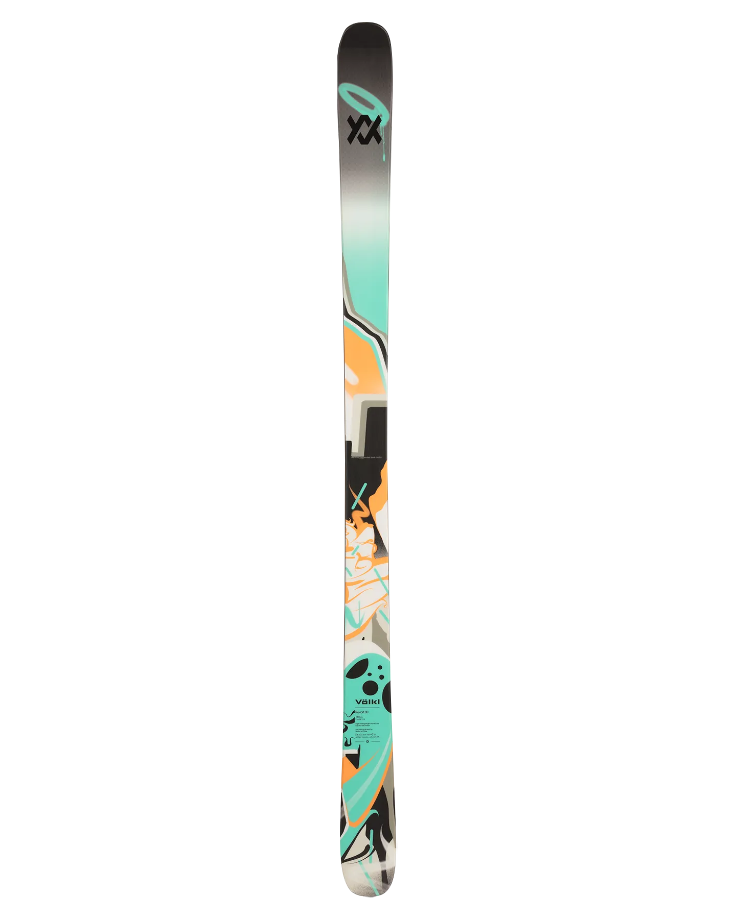 Volkl Revolt 90 Flat Snow Skis - 2025