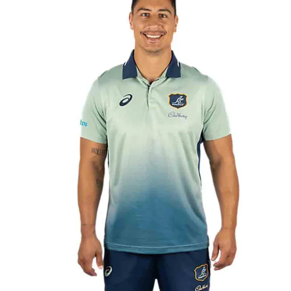 Wallabies 2024 Training Polo Adult